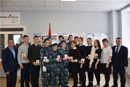 Знамя Победы в МБОУ «Таутовская СОШ им. Б.С. Маркова»