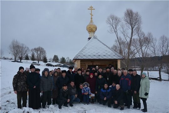 Освящена купель в с.Алманчиково