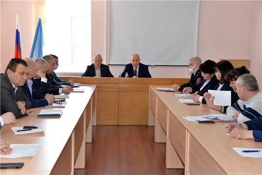 Заседание антитеррористической комиссии района