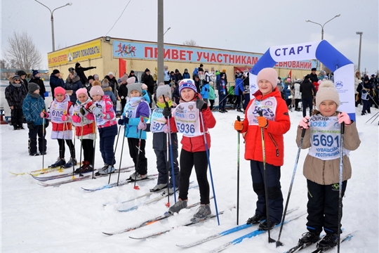 Открытая Всероссийская массовая лыжная гонка «Лыжня России – 2022» в Батыревском районе