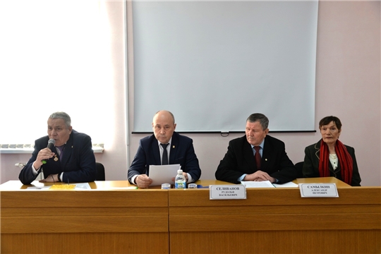 Отчетное заседание Союза ветеранов АПК Батыревского района