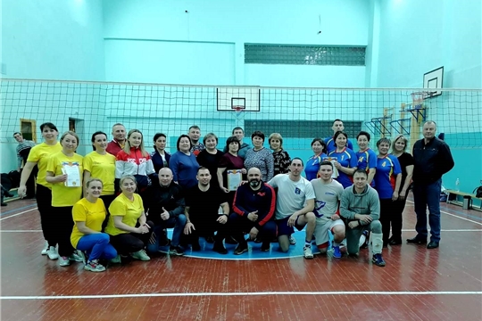 Спартакиада  работников образования: соревнования по волейболу