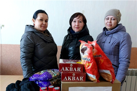 Женсовет района организовал сбор подарков для российских военных, участвующих в спецоперации на Украине