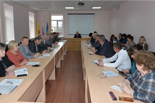 Еженедельное совещание главы администрации Батыревского района
