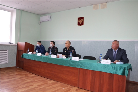 Чебоксарский район посетил министр внутренних дел Чувашской Республики