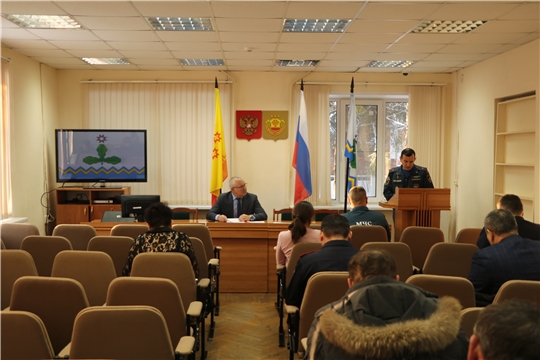  Заседание Комиссии по предупреждению и ликвидации чрезвычайных ситуаций и обеспечению пожарной безопасности в Чебоксарском районе