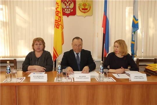 Председатель ЦИК Чувашии Геннадий Федоров с рабочим визитом посетил Чебоксарский район