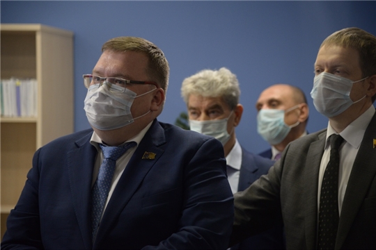 Глава города принял участие в открытии нового лечебно-диагностического отделения Чебоксарского МНТК «Микрохирургия глаза»