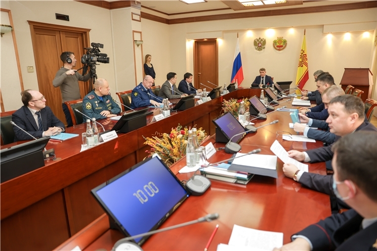 Чӑваш Ен Пуҫлӑхӗ ЧОПсене ҫӗнӗ ҫул уявӗсен тапхӑрӗнче шкулсенче тата обществӑлла  вырăнсенче тивĕҫлĕ шайра хӑрушсӑрлӑхпа тивӗҫтерме чӗнсе каланă