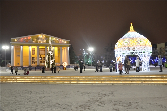 Зимняя сказка на Красной площади