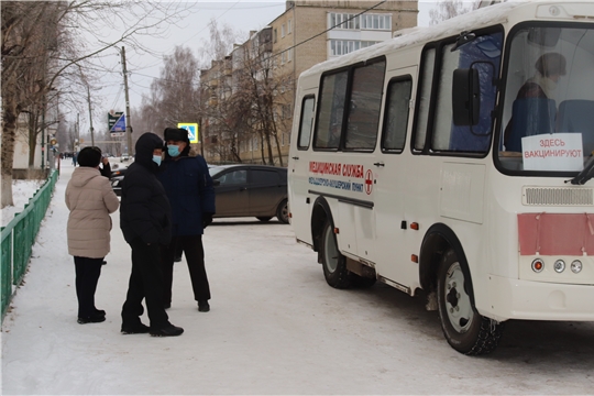 Продолжается вакцинация населения от новой коронавирусной инфекции