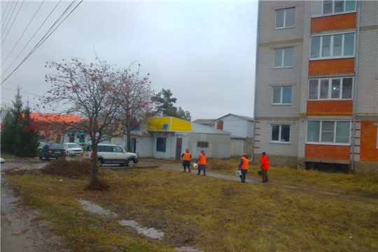 В Алатыре ведется борьба с последствиями непогоды, вызванными ледяным дождем