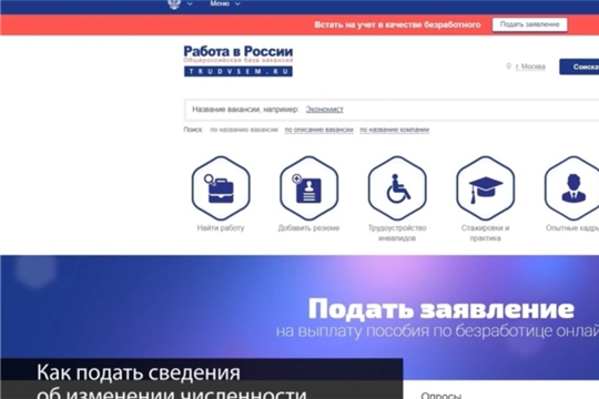 Размещать сведения о наличии вакансий уже со следующей недели работодатели будут в электронной форме с использованием портала «Работа России»