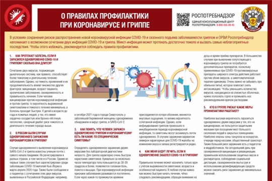 О профилактике COVID-19 и гриппа