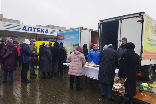 Ярмарка "Выходного дня" первые дни