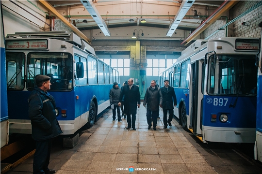 В Чебоксарских троллейбусах сделают антискользящее покрытие