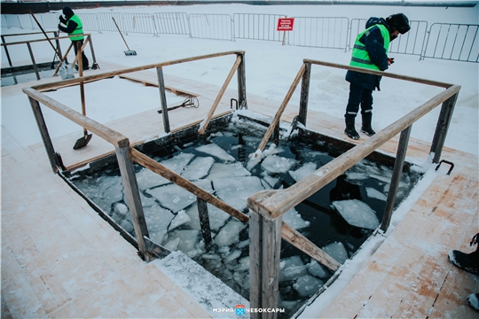 В Чебоксарах состоялась приемка купелей к Крещению