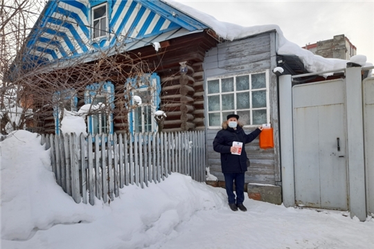 Пожар легче предупредить, чем тушить! Рейды в частном секторе г.Чебоксары продолжаются