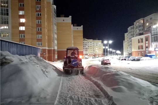 Службы городского хозяйства справились с апрельским снегопадом