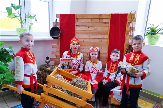 В детских садах города Чебоксары проходит Неделя родного языка