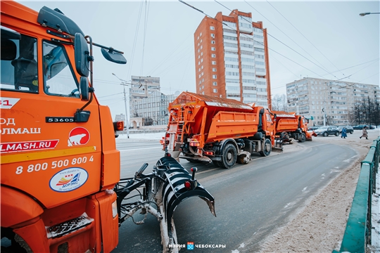 «Дорэкс» вывез 8,5 тысяч кубометров снега с улиц города за 4 дня