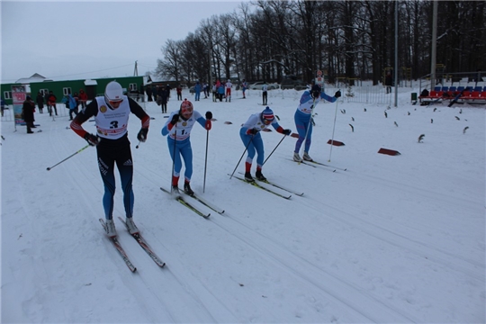 В городе Канаш прошли республиканские соревнования по лыжным гонкам «Рождественская гонка»