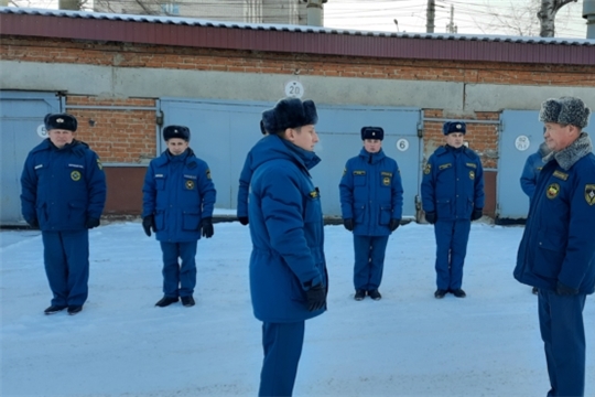 Огнеборцы ГКЧС Чувашии подвели итоги этого года, поставили задачи на следующий