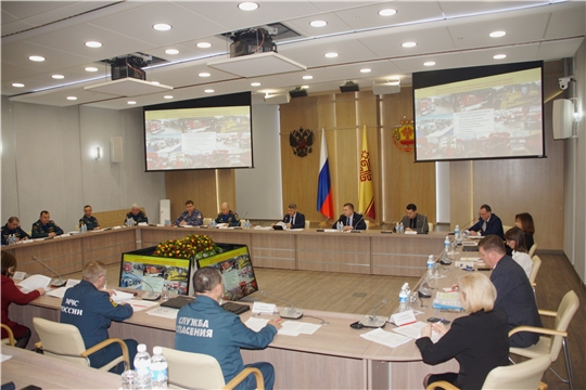 Итоги очередного заседания КЧС и ОПБ Чувашской Республики