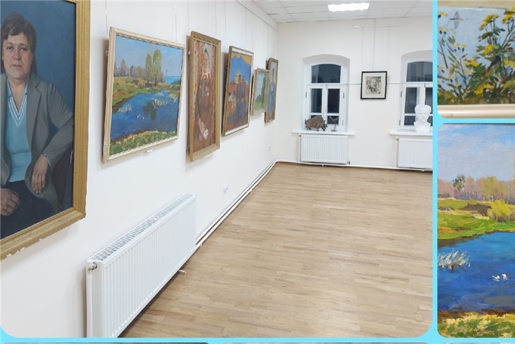 В Порецкой картинной галерее открылась новая выставка живописи «В искусстве – жизнь»
