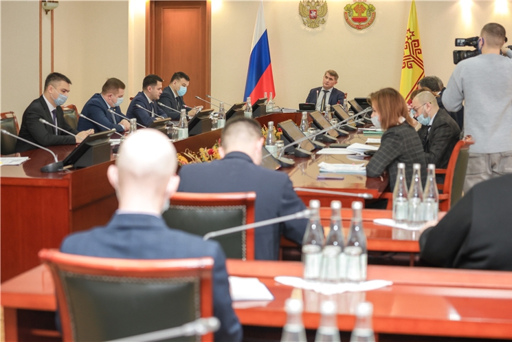 Заседание Кабинета Министров Чувашской Республики