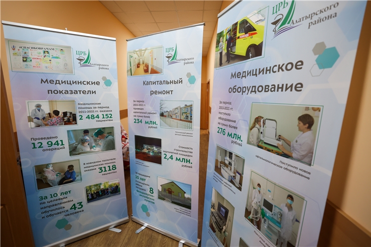 Глава Чувашии поздравил коллектив Центральной районной больницы Алатырского района Минздрава Чувашии со 100-летием ее основания