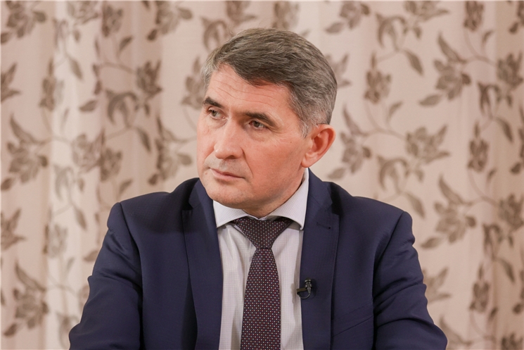 Олег Николаев провел предновогоднюю встречу с представителями СМИ в Чувашии