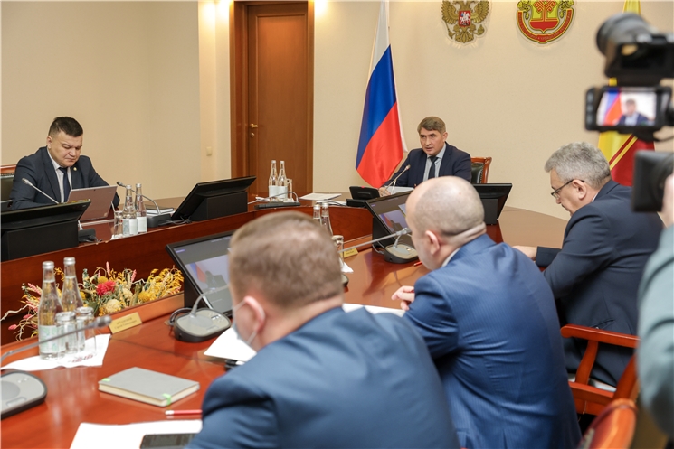 Еженедельное совещание в Доме Правительства
