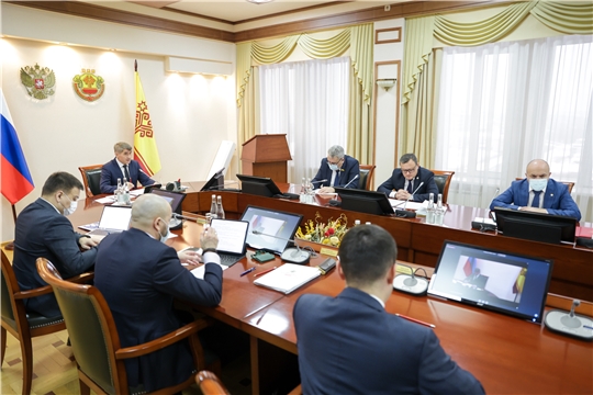 Еженедельное совещание в Доме Правительства