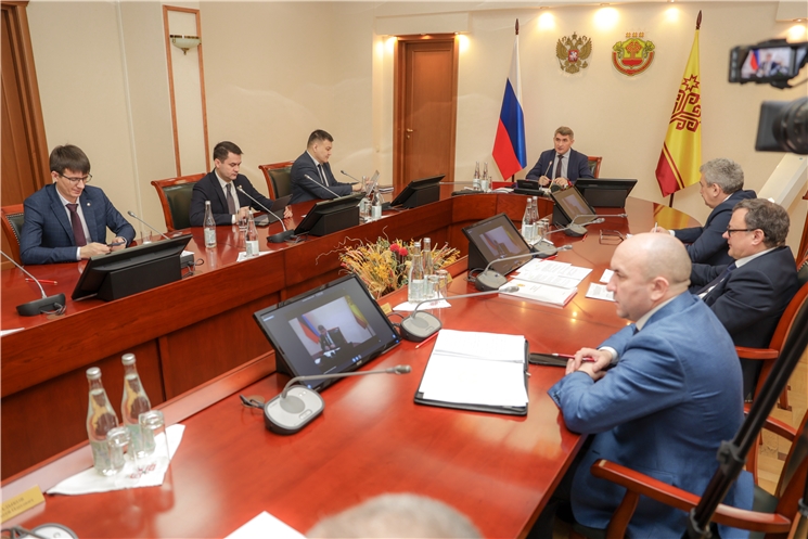 Еженедельное совещание в Доме Правительства