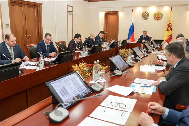 Еженедельное совещание в Доме Правительства
