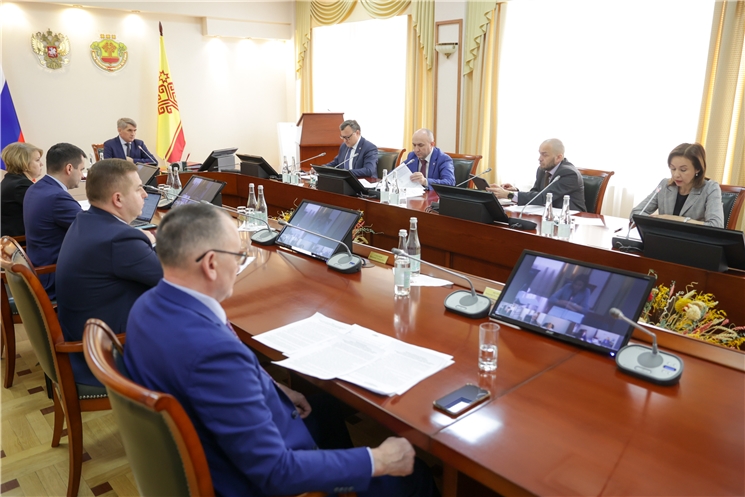 Заседание Кабинета Министров Чувашской Республики