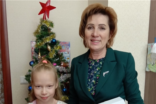 Ольга Петрова исполнила желание жительницы Новочебоксарска