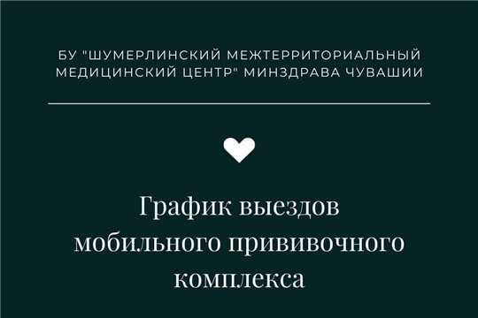 График работ мобильных бригад по вакцинации против новой коронавирусной инфекции COVID-19