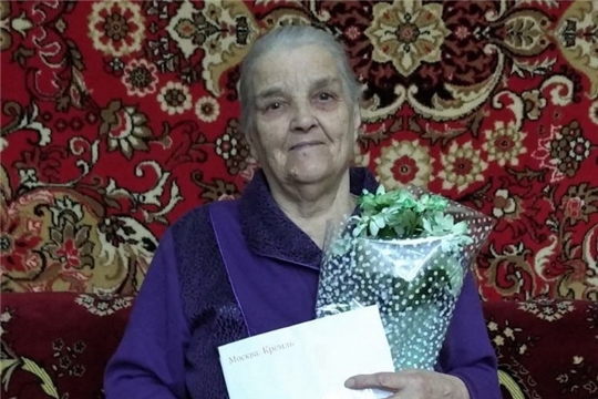 Долгожительница Шумерли, Мария Григорьевна Варламова, отметила 90-летний юбилей