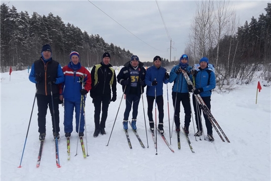 В Шумерле состоялся традиционный Чемпионат по лыжным гонкам памяти Александра Тарлыкова