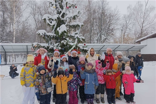 Очередное новогоднее представление прошло в парке культуры и отдыха города Шумерля