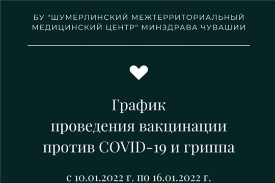 График работ мобильных бригад по вакцинации против новой коронавирусной инфекции COVID-19