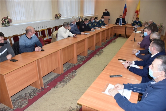 Комиссия по чрезвычайным ситуациям и обеспечению пожарной безопасности города Шумерля подвела итоги прошлого года