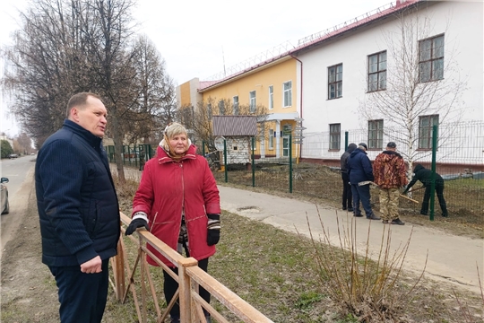 Первые ласточки городского субботника