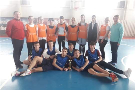 Команда школы №1 города Шумерля - победитель муниципального этапа «Президентских спортивных игр»