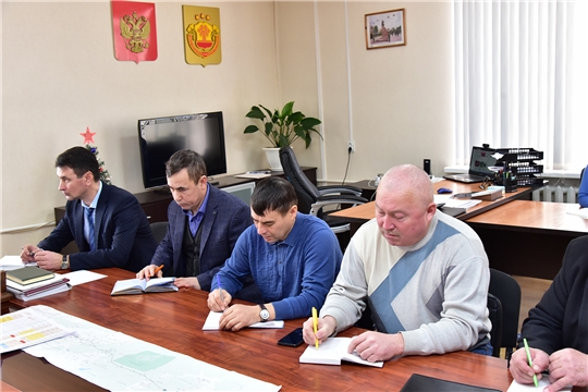 Планерка главы администрации Ибресинского района Игоря Семёнова 