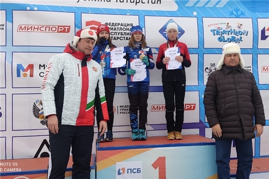 Наши спортсмены представили Чувашию на седьмом этапе Кубка России и всероссийских соревнованиях по зимнему триатлону
