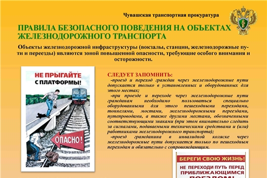 Правила безопасного поведения на объектах железнодорожного транспорта