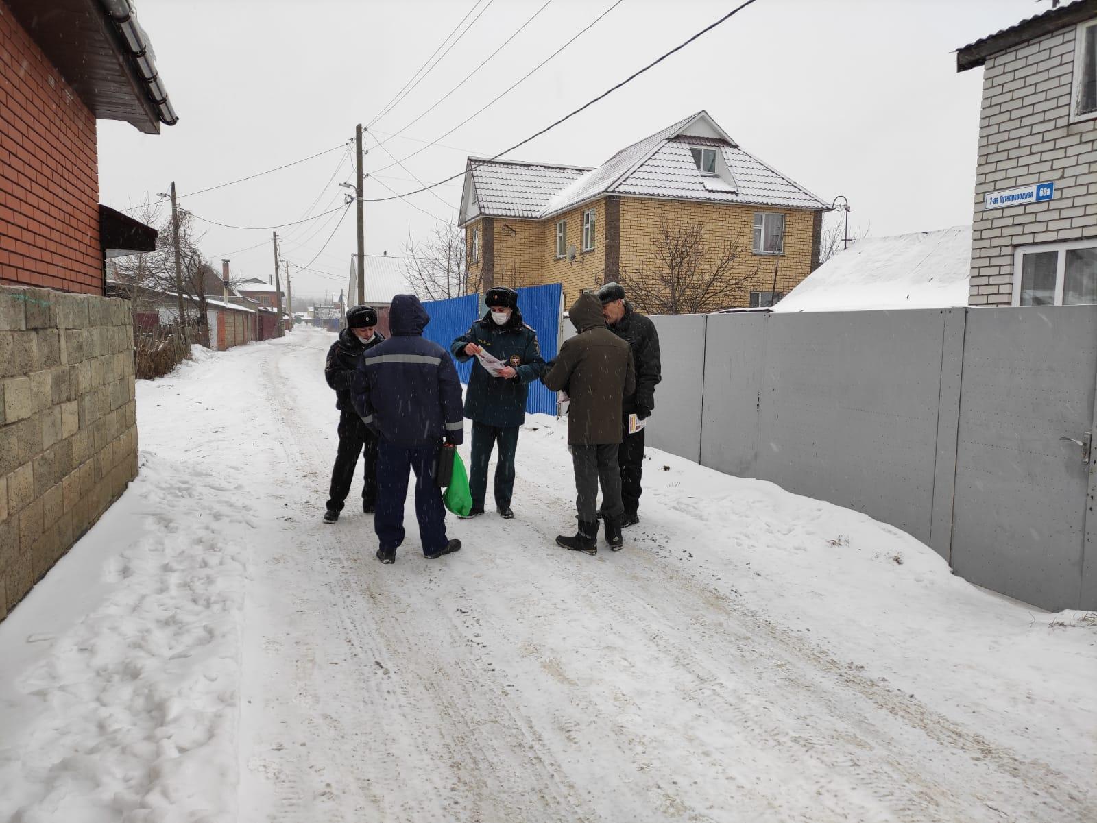 Профилактический обход жилого сектора Калининского района по безопасности |  Управа по Калининскому району администрации города Чебоксары